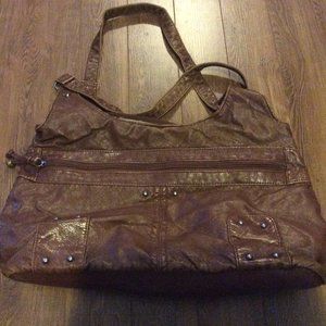 👗5/$25 - Brown Purse w/ Studs